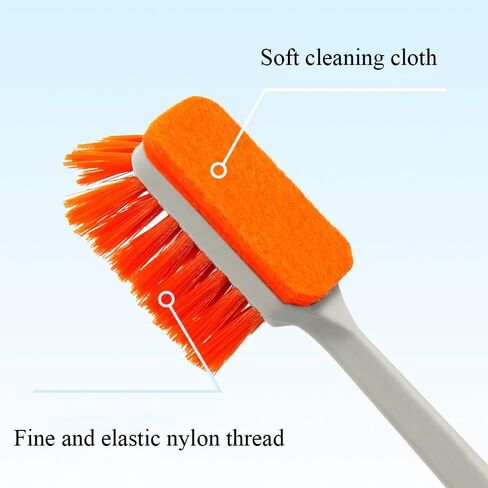 فرشاة تنظيف حوض السمك على الوجهين، أداة تنظيف إزالة الطحالب، فرشاة متعددة الوظائف لخزان الأسماك in Kuwait