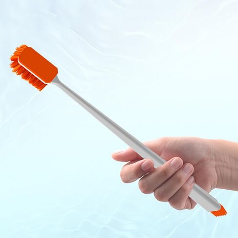 فرشاة تنظيف حوض السمك على الوجهين، أداة تنظيف إزالة الطحالب، فرشاة متعددة الوظائف لخزان الأسماك in Kuwait