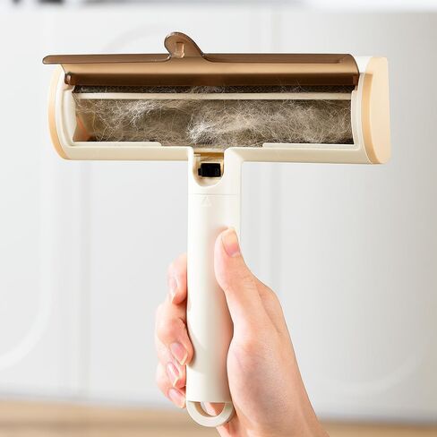 Pet Hair Remover- Reuseable Hair Roller for Dog & Cat, Couch, Furniture, Carpet and Bedding, Self-Cleaning, No Adhesive or Sticky Tape Needed,Portable Lint Rollers - Perfect Dog Fur Remover Tool in Saudi Arabia