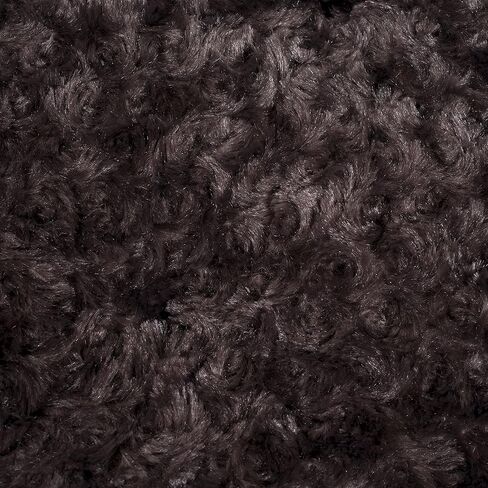 سرير الحيوانات الأليفة ذو الوسادة الفخمة من بيت ميكر، مقاس كبير، لون بني داكن in Kuwait