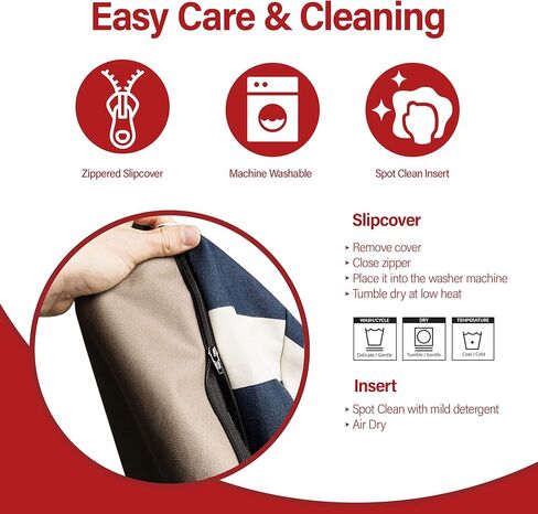 سرير كلب صغير مستدير داخلي وخارجي باللون المرجاني الأصفر مع غطاء قابل للإزالة والغسل من شركة Majestic Pet Products in Kuwait