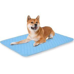 Dog Cooling Mat - Cat Cooling Mat Thicken Self Cooling Mat for Small Medium Large Dogs and Cat, Easy Washable,Water Absorption Top,Materials Safe, 28x20 inch