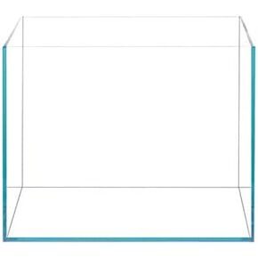 9.5 Gal Rimless Low Iron Glass Aquarium Tank, (17.7" L × 11" W × 11.8" H/ 45cm x 28cm x 30cm), 5mm Thickness Standard Jointed