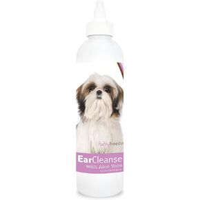 Healthy Breeds Shih Tzu Ear Cleanse with Aloe Vera Sweet Pea and Vanilla 8 oz