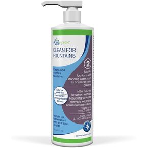 Aquascape CLEAN Water Treatment for Fountains, Waterfalls, Container Water Gardens and Other Features with Standing Water, Promotes Clean and Clear Water Conditions, 16 ounce / 473-ml | 96078