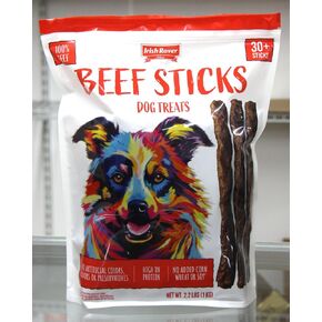 Irish Rover Beef Stick Dog Treats 35 OZ, 1.39 Ounce (Pack of 1)