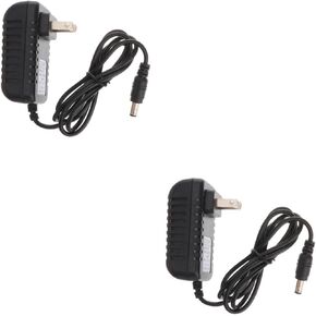 POPETPOP 2PCS Aquarium Light Power Adapter AC110- DC12V 1A, Fish Tank Light Switching Power Supply Converter, Fish Lamp Power Adapter with Indicator Light, Aquarium Lamp Switching Power Adapter