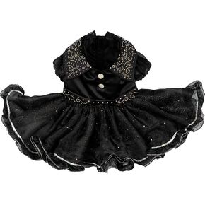 Doggy Parton Shimmering Evening Dress - S, Black