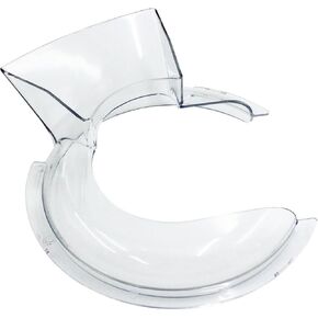 1-Piece Pouring Shield for Kitchenaid 4.5 5 Quart Stainless Steel Bowls Splatter Guard for Kitchenaid 4.5 5 Quart kitchen aid Bowl-Lift Stand Mixers kitchenaid Splash Guard
