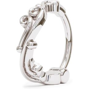 حلقة أنف الفرس الهندي، حلقة أنف مصممة فريدة من نوعها، مجوهرات ثقب مصنوعة يدويًا (فضة استرليني) in Kuwait