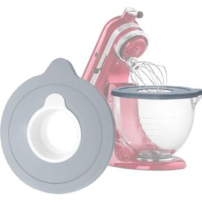 أغطية وعاء الخلاط، لخلاطات حامل رأس مائل سعة 5 لتر من KitchenAid، أغطية غطاء وعاء الخلاط لمنع المكونات من الانسكاب، متوافقة مع 5KSM125، KSM150، RRK150، K45 in Kuwait