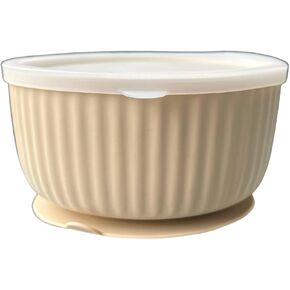Cat Bowls with Suction Cup 13 Oz — Elevated Silicone Pet Dish with Non-Slip Bottom for Dry Food, Wet Food and Water (Salad)