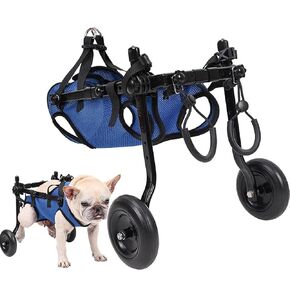 Adjustable Dog Wheel-Chair for Back Legs,Pet Walk Tools,Pet Mobility Aids with Wheels,Dog Leg Brace and Hip Support, Suitable for Back Legs,Dog Assisted Walking Device