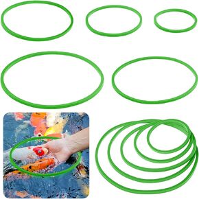 5Pcs Fish Feeding Ring, Round Aquarium Floating Plant Corral Feeding Ring for Fish Tank for Intercepting Live Floating Aquarium Plants in Place and Make Cleaner Aquarium Tank（Green） in Kuwait