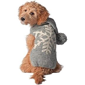 Chilly Dog Alpaca Grey Snowflake (Small)