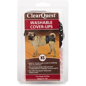 Wetness and Stain Protecting Dog Cover-Ups Dog Diapers, 2-Pack