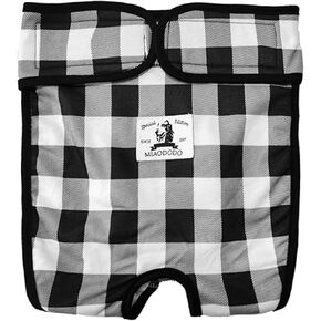 Dog Physiological Pants for Female Dog in Period, Washable Dog Diapers for Medium and Large Dogs, Breathable Dog Heat Period Leak-Proof Panties(Blue-l)