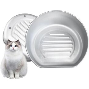 15 Inch Cat Dog Bed for Small Dogs up to 20lbs, Aluminum Cat Beds for Indoor Cats, Washable & Comfort Pet Bed for Puppy and Kitten to Keep Cool in Summer, Cute Cats Shape Pet Bed with Anti-slip Bottom