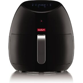 Bodum Melior Air Fryer with Digital Control Panel and 8 Presets, 169 Ounce, Black