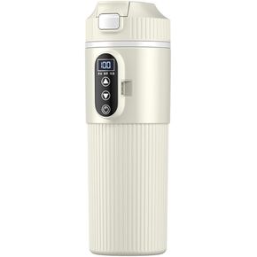 12V/24V Car Heating Cup 304 Stainless Steel Digital LCD Display Portable Electric Water Cup 500ML Water Warmer Bottle Vehicle mounted kettle