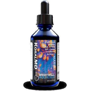 Brightwell Aquatics Koral MD Pro - Professional Strength Coral & Frag Dip & Cleaner, Conditioner & Acclimator for Coral Aquarium Tanks - Aquarium Water Treatments & Reef Supplies, 1.01 fl oz