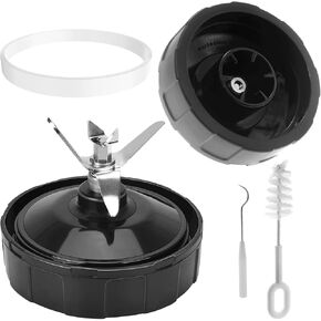Ninja Blender Replacement Parts, 6 Fins Female Ninja Blender Replacement Blade Compatible with Ninja BL450-70 BL480-70 BL480D BL482 BL456, 6-Fins Female Ninja Blender Blade for Ninja 18/24/32oz Cups