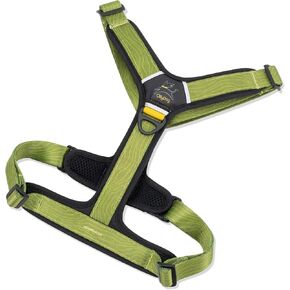OllyDog Alpine Reflective Comfort Harness, No Pull Dog Harness with Reflective Trims, Soft Sublimation Printed Polyester Webbing, Ideal for Everyday Use and Adventures (Large, Dream Camo)