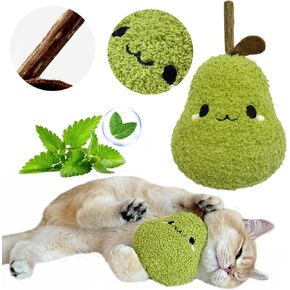 Durable and lnteractive Cat Teething Stick Toys: Chewing Stick, Grinding Teeth Rod, and chewable Cat Doll for Your Pet's Entertainment (Green)