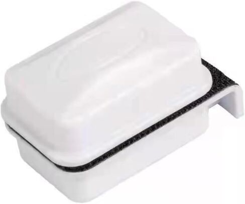 منظف ​​خزان الأسماك المغناطيسي، منظف الزجاج المغناطيسي لحوض السمك، أداة تنظيف مغناطيسية لحوض السمك الصغير، أبيض in Kuwait