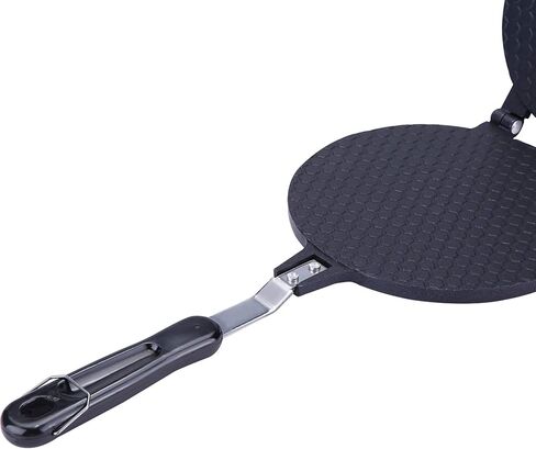 Egg Roll Maker, Waffle Cone Maker Kitchen Gas Nonstick Waffle Cone Making Baker Egg Roll Baking Tool Pancake Maker Multifunctional Crisp Omelet Pan 15.16 x 6.69in in Saudi Arabia