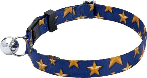 Country Brook Petz - Star Spangled Cat Collar - Americana Collection with 6 Patriotic Designs in Saudi Arabia