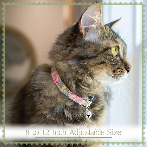 Country Brook Petz - Sunny Days Cat Collar - Spring Collection with 8 Springtime Designs in Saudi Arabia