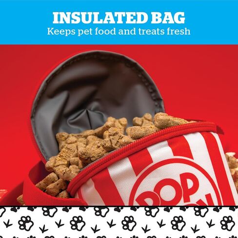 BigMouth Inc Boozy Treats Pet Treat Bag - Insulated Dog Treat Pouch - Training Treat Holder - Walking Bag for Puppy, Cat, Dog in Saudi Arabia