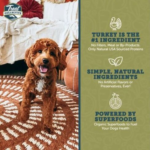 Turkey + Kale & Pomegranate Single Jerky Sticks |All Natural | Grain Free| No Meals, Fillers, or Byproducts | (16 Pack) in Saudi Arabia