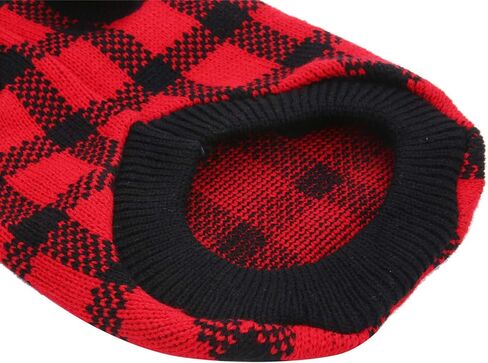 Turtleneck Dog Argyle Sweater for Small Dogs Cat in Saudi Arabia