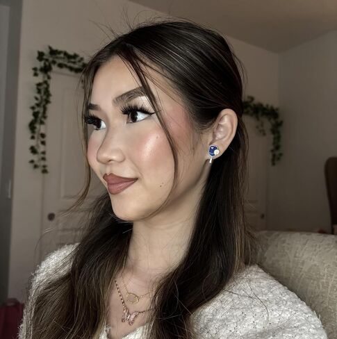 Pickleball Earrings, Handcrafted Studs (LIGHT BLUE) in Saudi Arabia
