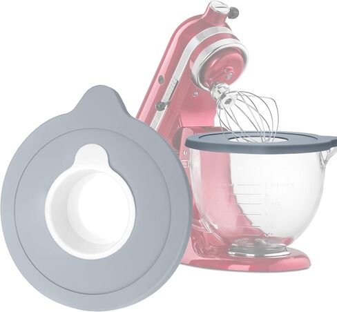 أغطية وعاء الخلاط، لخلاطات حامل رأس مائل سعة 5 لتر من KitchenAid، أغطية غطاء وعاء الخلاط لمنع المكونات من الانسكاب، متوافقة مع 5KSM125، KSM150، RRK150، K45 in Kuwait