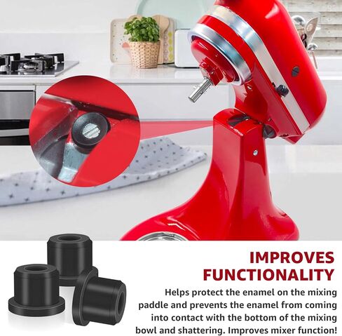 for Kitchen Aid Stand Tilt-head Mixer Spring Washer and Silicone Washers Set, Quick Install Accessories for Kitchen Aid Mixer Stainless Steel Mixer Parts in Saudi Arabia