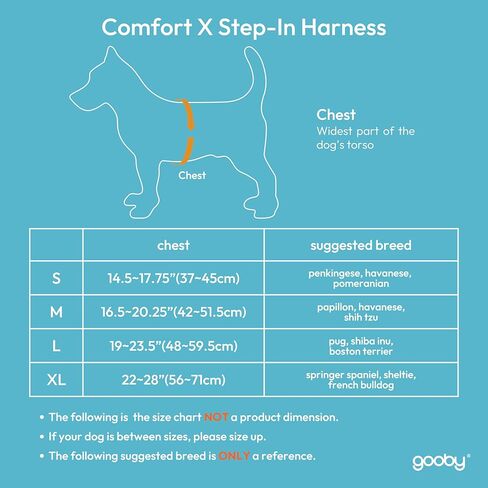 حزام Gooby Comfort X Step In - وردي، صغير - حزام X مريح للكلاب الصغيرة حاصل على براءة اختراع خالٍ من الاختناق - حزام للكلاب أثناء التنقل للكلاب المتوسطة بدون سحب أو للكلاب الصغيرة للاستخدام الداخلي والخارجي in Kuwait