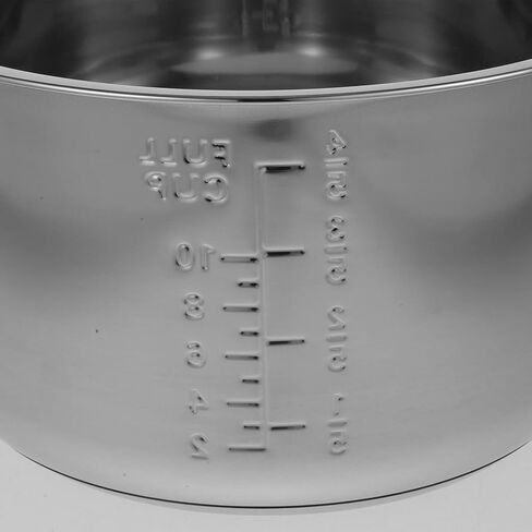 Lurrose Rice Cooker Liner Stainless Rice Cooker Replace Inner Pressure Cooker Liner Cooking Pot Inner for Kitchen 5L in Saudi Arabia