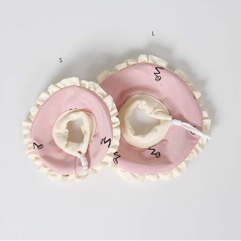 La La Pet® 2Pcs Recovery Pet Collar for Ferret Hamster Recovery Cone E-Collar Rabbit Protection Cone Guinea Pig Neck Recovery Elizabeth Collar Adjustable for Small Animal Squirrel Chinchilla, S in Saudi Arabia