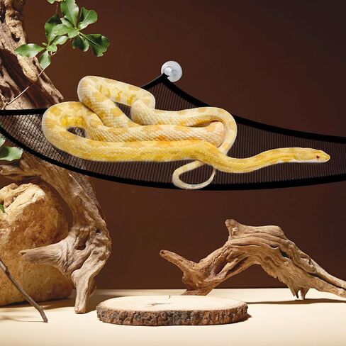 Bearded Dragon Hammock Reptile Breathable Mesh Bed for Lizard Leopard Gecko Chameleon Snakes in Saudi Arabia