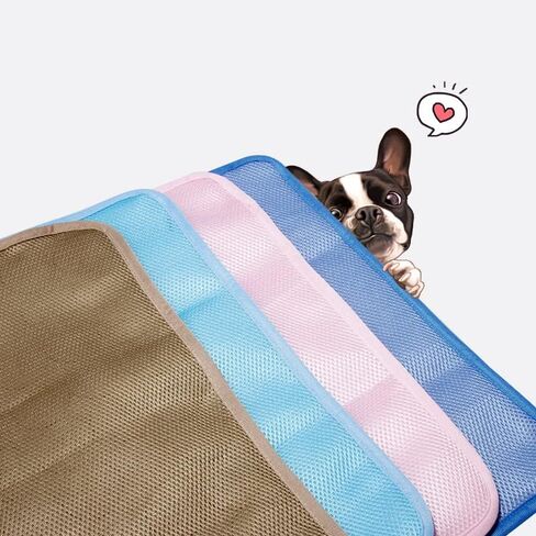 Pet Self-Cooling Pad, Pet Self-Cooling Mat, Summer Ice-Cooling Bed Mat for Cats, Summer Ice-Cooling Bed Mat for Dogs, Portable & Washable Pet Cooling Mat in Saudi Arabia