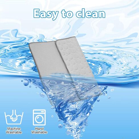 Dog Cooling Mat - Pet Cooling Pads Dog Self Cooling Mat Waterproof Bottom Blanket Pad Bed Kennel Mat for Dogs Cats in Saudi Arabia