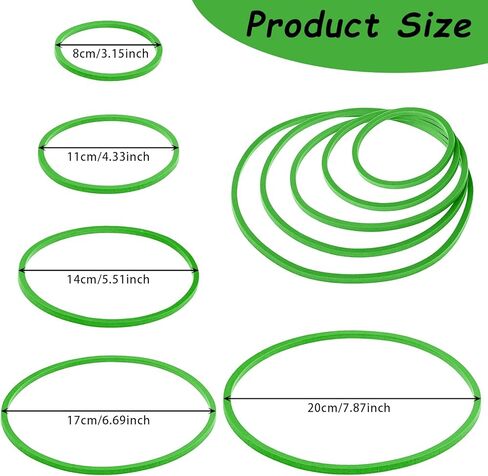 5Pcs Fish Feeding Ring, Round Aquarium Floating Plant Corral Feeding Ring for Fish Tank for Intercepting Live Floating Aquarium Plants in Place and Make Cleaner Aquarium Tank（Green） in Kuwait