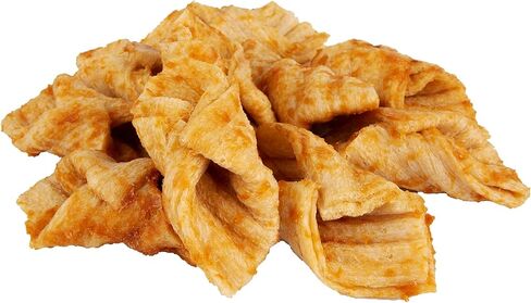 رقائق سمارت بونز المنتفخة، 16 قطعة، مصنوعة من زبدة الفول السوداني الحقيقية، مضغ خالي من الجلود الخام للكلاب، 7.8 أونصة in Kuwait