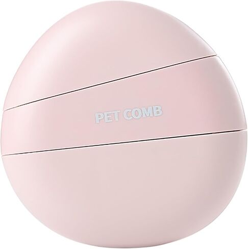 Portable Pebble Shell Brush，Cat Hair Brush with Water, 3 in 1 Cat Grooming Brush,Pet Hair Removal Comb with WaterTank, Wet Cat Comb, 2 in 1 CleaningBrush Cat (Pink) in Saudi Arabia