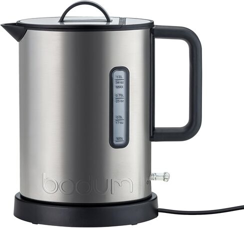 Bodum 11787-57US 11787-16WM غلاية ماء، 34 أونصة، كروم in Kuwait