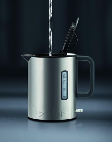 Bodum 11787-57US 11787-16WM غلاية ماء، 34 أونصة، كروم in Kuwait