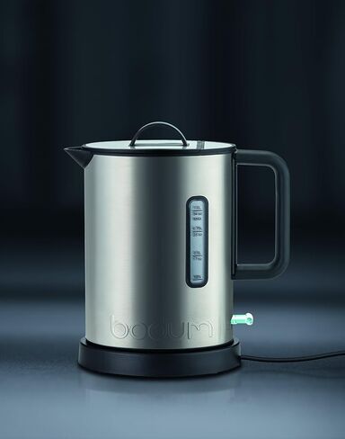 Bodum 11787-57US 11787-16WM غلاية ماء، 34 أونصة، كروم in Kuwait